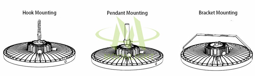 LED High Bay Light Mounting Options