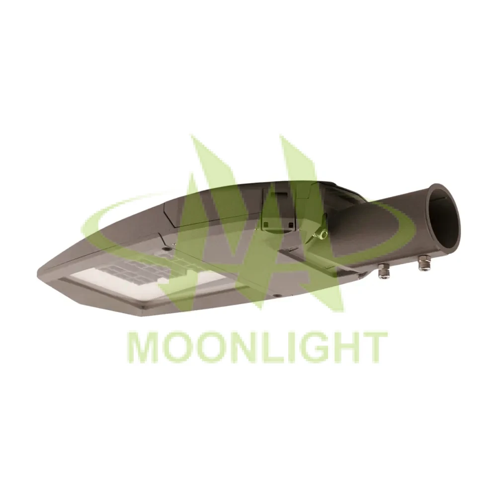 Street lamp housing MLT-SLH-MS-II – durable die-cast aluminum LED light housing for outdoor road lighting